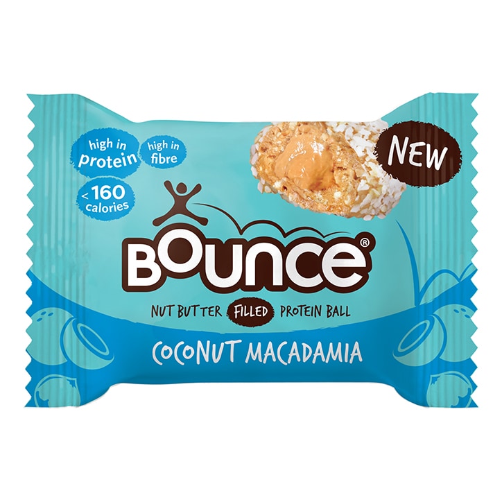 Bounce Coconut & Macadamia Filled Protein Ball 35g